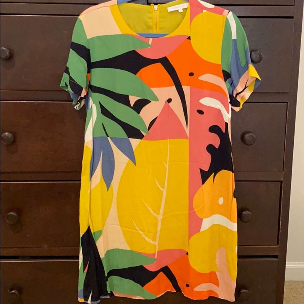 Olivaceous Multicolor Dress